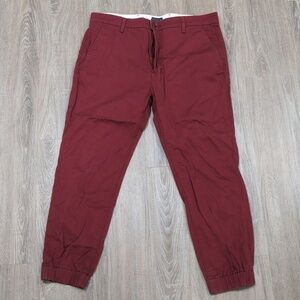 Levi Men's Maroon Pants Jogger